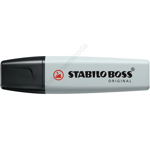 Szövegkiemelő 2-5mm, vágott hegyű, STABILO Boss original Pastel szürke