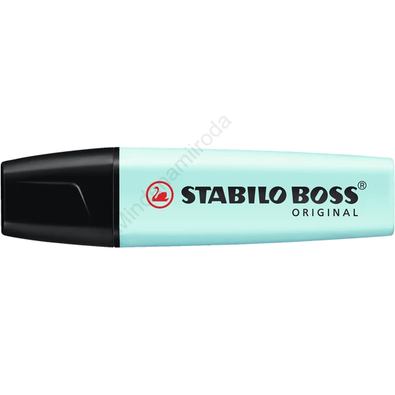 Szövegkiemelő 2-5mm, vágott hegyű, STABILO Boss original Pastel türkiz