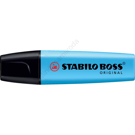 Szövegkiemelő 2-5mm, vágott hegyű, STABILO Boss original kék