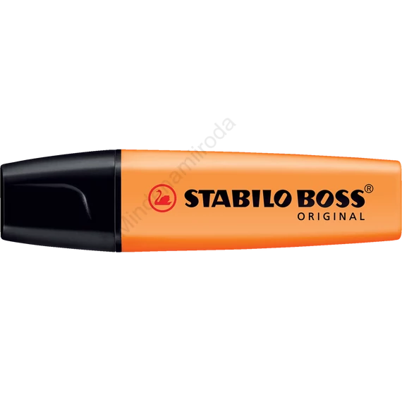 Szövegkiemelő 2-5mm, vágott hegyű, STABILO Boss original narancs