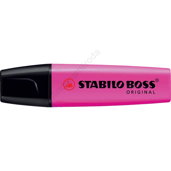 Szövegkiemelő 2-5mm, vágott hegyű, STABILO Boss original pink