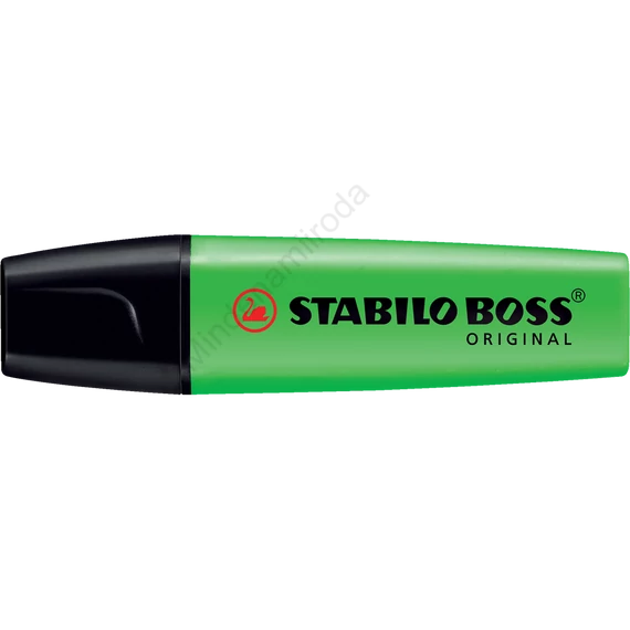 Szövegkiemelő 2-5mm, vágott hegyű, STABILO Boss original zöld