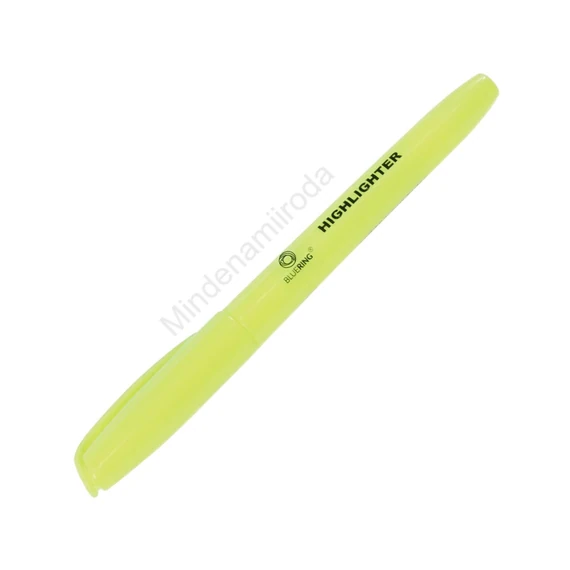 Szövegkiemelő kerek test Bluering® sárga