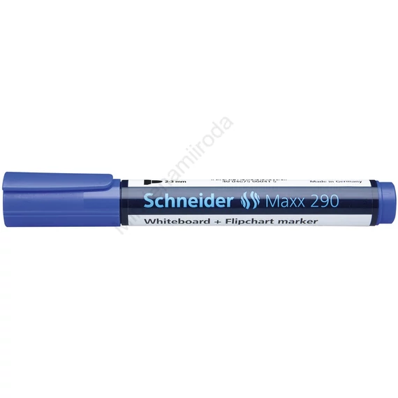 Tábla- és flipchart marker 2-3mm, kerek végű Schneider Maxx 290 kék