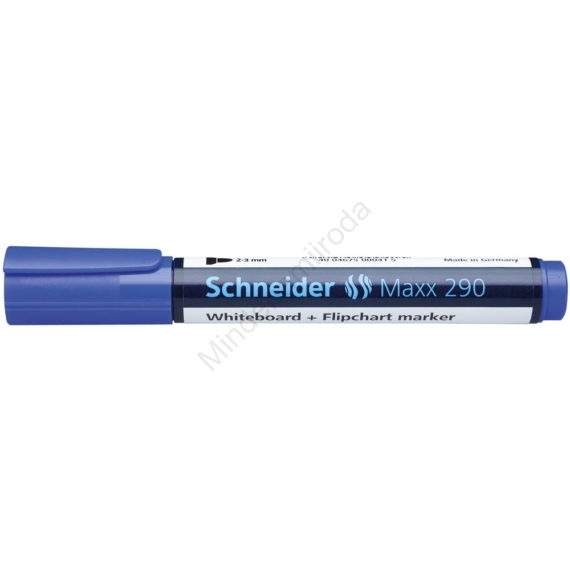 Tábla- és flipchart marker 2-3mm, kerek végű Schneider Maxx 290 kék