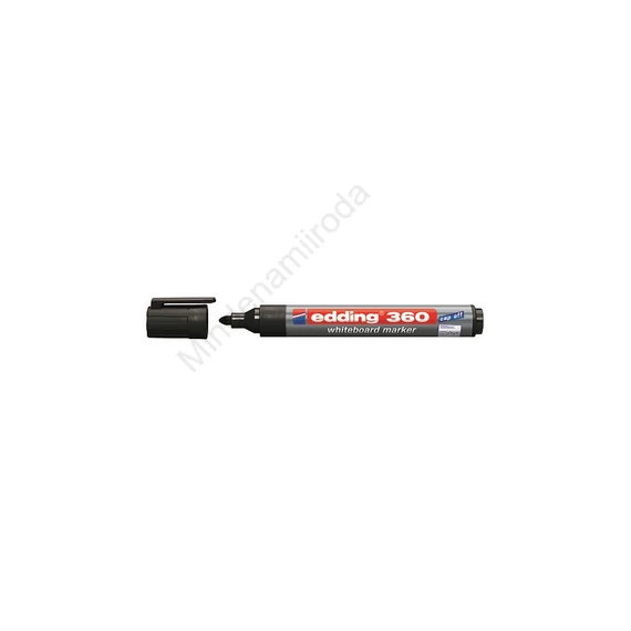 Táblamarker 1,5-3mm, kerek Edding 360 fekete