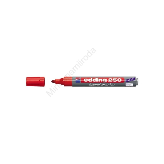 Táblamarker 1,5-3mm, kerek Edding 250 piros