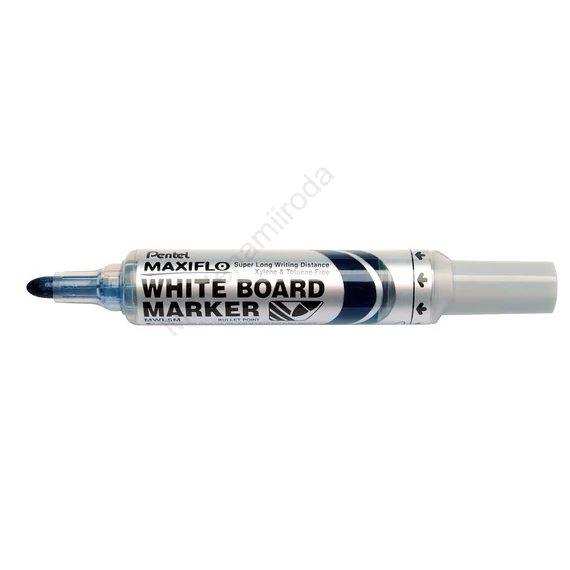 Táblamarker 2,5mm, kerek hegyű, Pentel Maxiflo kék