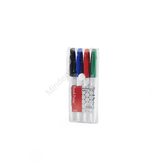 Táblamarker 3mm kerek 4-es klt fekete kék piros zöld színek Egyedi