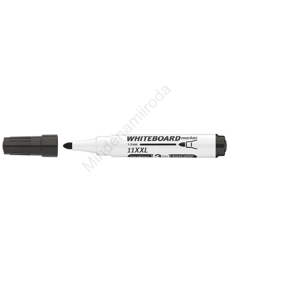 Táblamarker 3mm, kerek Ico 11XXL fekete