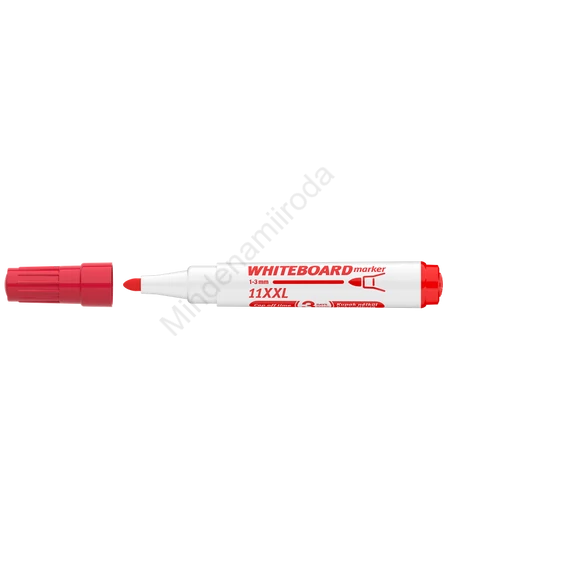 Táblamarker 3mm, kerek Ico 11XXL piros