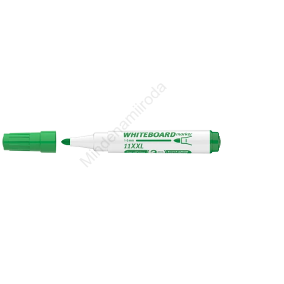 Táblamarker 3mm, kerek Ico 11XXL zöld