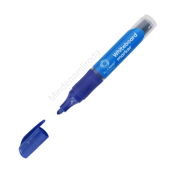 Táblamarker 3mm, kerek, cserélhető betétes, Bluering kék