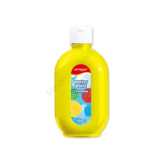 Tempera, 300 ml, Keyroad, sárga