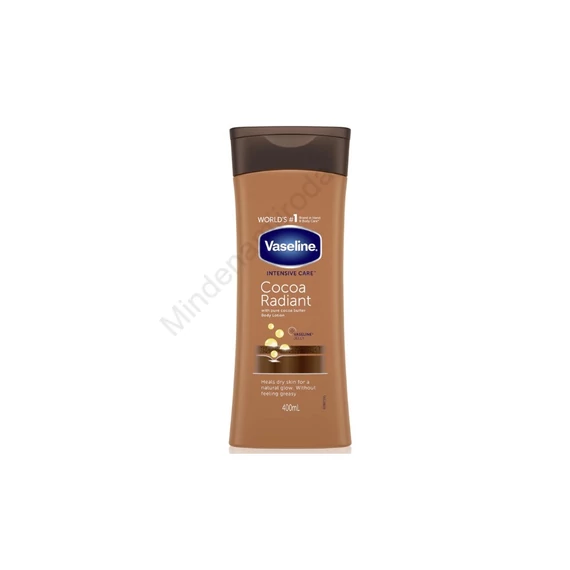 Testápoló 400 ml Vaseline Cocoa Radiant