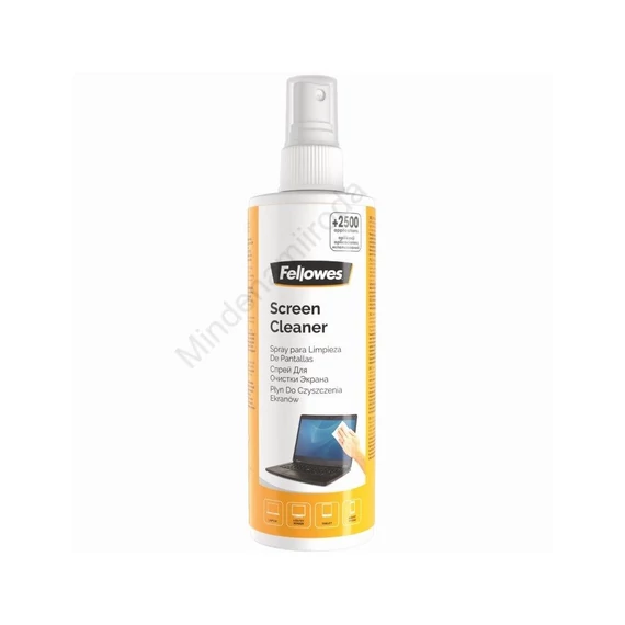 Tisztítófolyadék, képernyőhöz, pumpás, 250 ml, Fellowes®