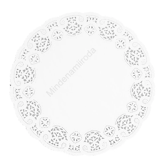 Tortacsipke kerek 24 cm 100 db/csomag