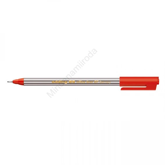 Rostirón, tűfilc 0,3mm, Edding 89 piros