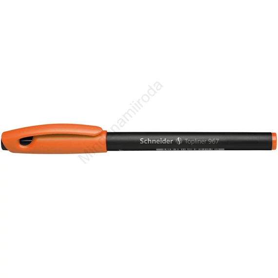 Rostirón, tűfilc 0,4mm, Schneider TopLiner 967 narancssárga