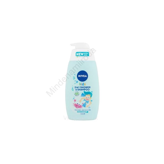 Tusfürdő és sampon 500 ml Nivea kids fiú