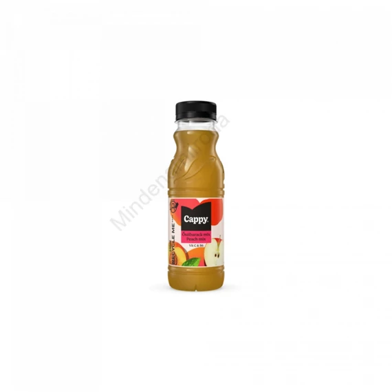 Üdítőital 0,33l Cappy 46% őszibarack DRS