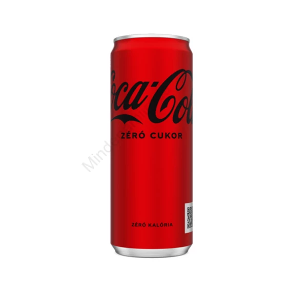 Üdítőital 0,33l Coca Cola Zero DRS