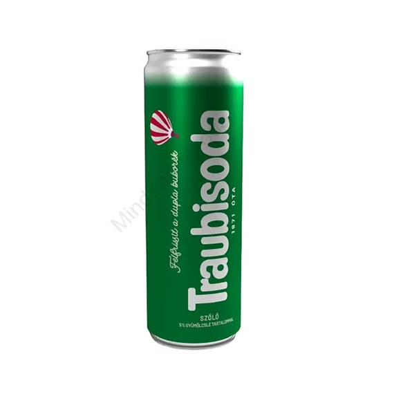 Üdítőital 0,33l Traubisoda DRS