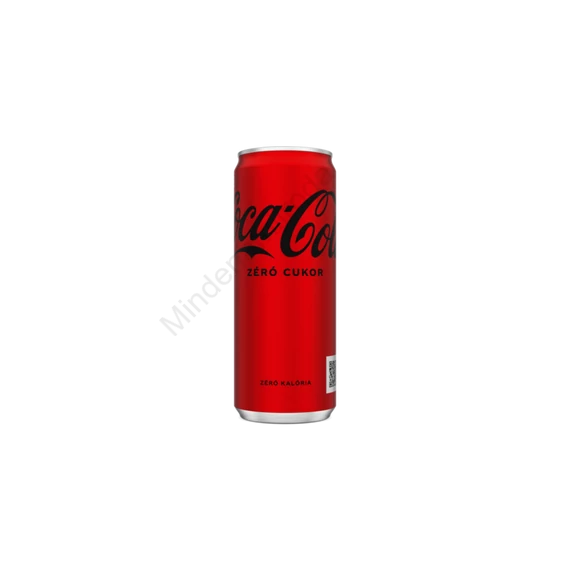 Üdítőital 0,33l Coca Cola Zero DRS