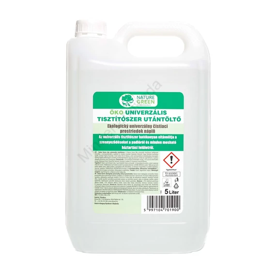 Univerzális tisztítószer 5 liter Nature green öko