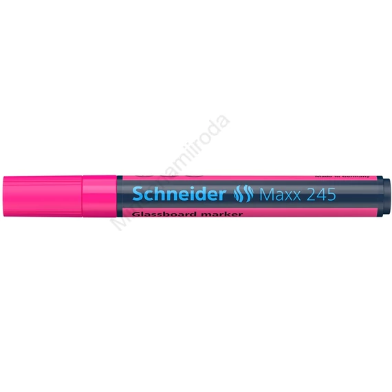 Üvegtábla marker 1-3mm, Schneider Maxx 245 rózsaszín