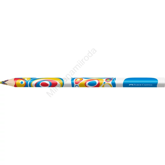 Varázsceruza háromszögletű Jumbo Faber-Castell alap színek piros, kék, sárga