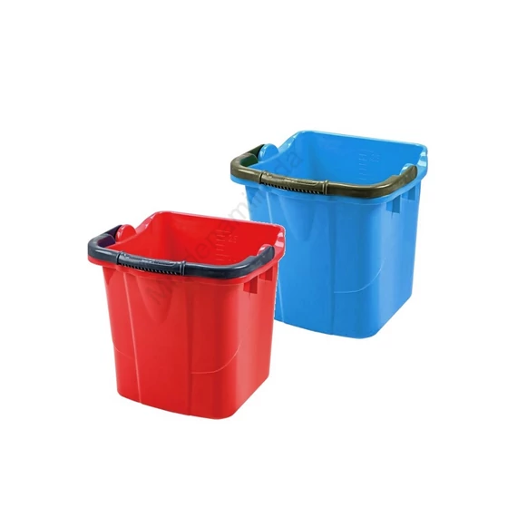 Vödör 25 literes szögletes kék