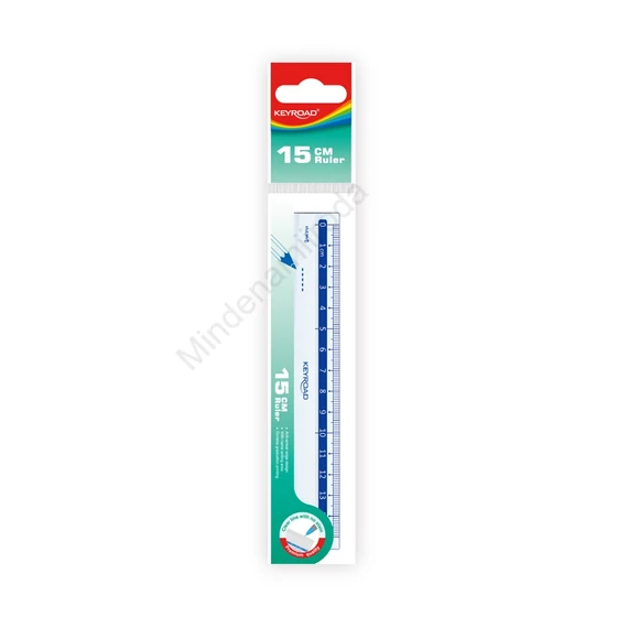 Vonalzó 15 cm, Keyroad klasszikus