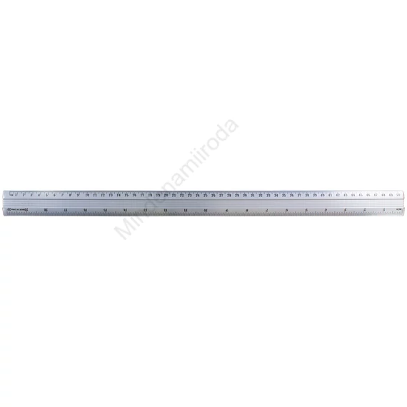 Vonalzó 50cm, fém, alumínium Evo