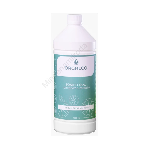 WC illatosító olaj szórófejes 1 liter Orgalco Trópusi citrus