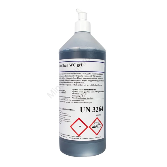 WC tisztító gél 1 liter Hexaclean