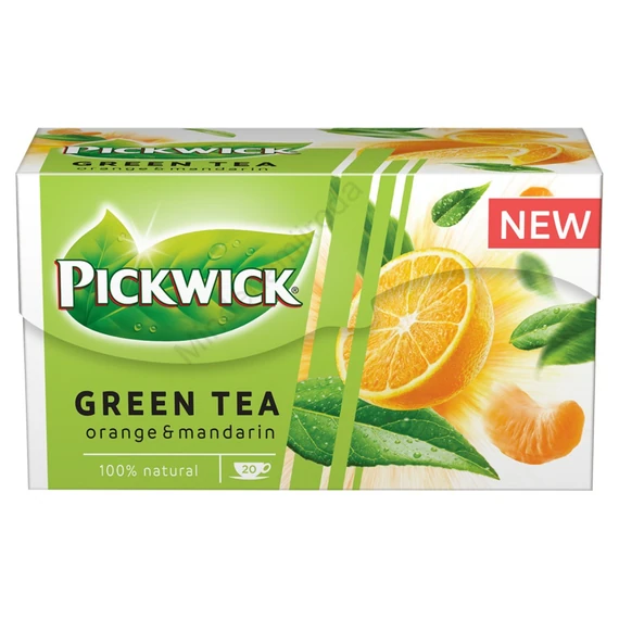 Zöld tea 20x2 g Pickwick mandarin