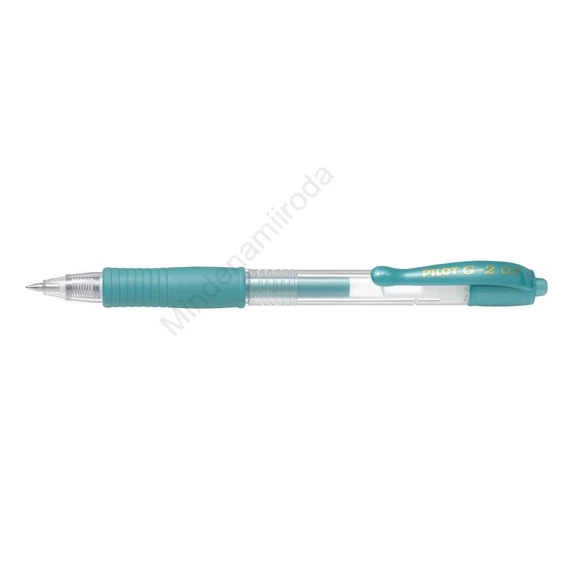 Zseléstoll 0,7mm, nyomógombos Pilot G-2, írásszín metálzöld