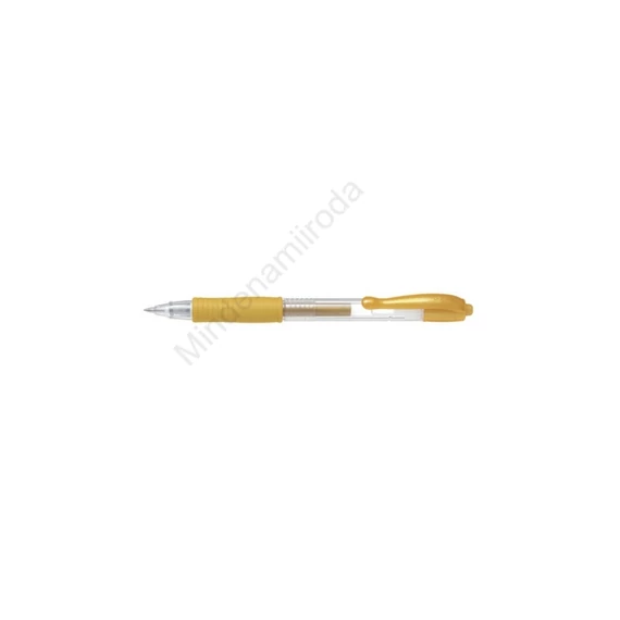 Zseléstoll 0,7mm, nyomógombos Pilot G-2, írásszín arany