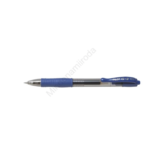 Zseléstoll 0,7mm, nyomógombos Pilot G-2, írásszín kék