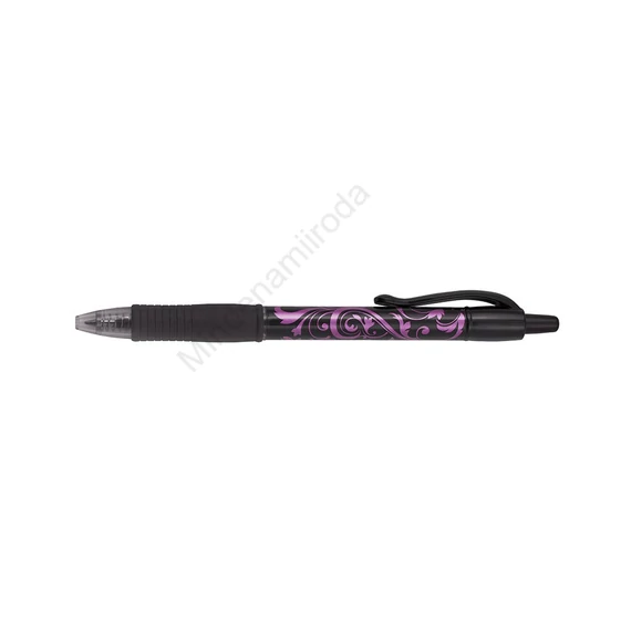 Zseléstoll 0,7mm, nyomógombos Pilot G-2 Victoria medium tip, írásszín rózsaszín