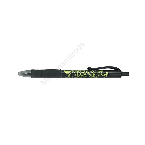 Zseléstoll 0,7mm, nyomógombos Pilot G-2 Victoria medium tip, írásszín zöld