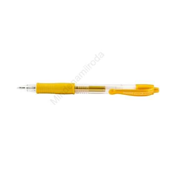 Zseléstoll 0,7mm, nyomógombos Pilot G-2, írásszín arany