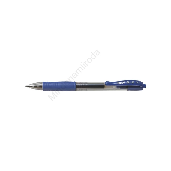 Zseléstoll 0,7mm, nyomógombos Pilot G-2, írásszín kék