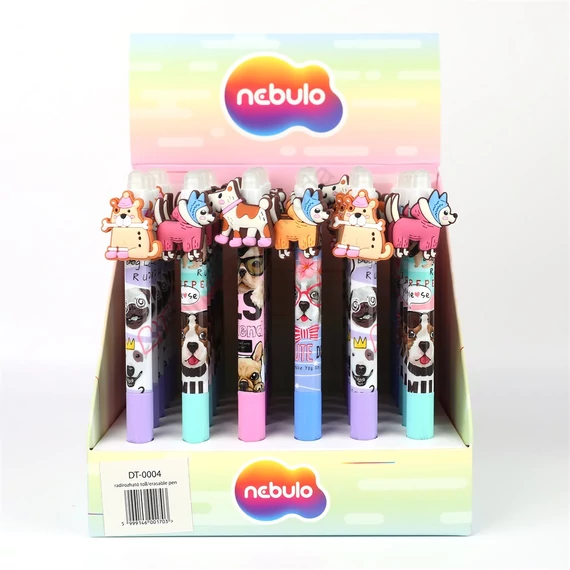 Zseléstoll radírozható, darling dogs, 36 db/display Nebulo