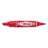 Alkoholos marker Zebra HI MCKIE piros