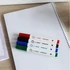 Alkoholos marker készlet, 1-4mm, vágott hegyű, hegyű 4-es készlet, Bluering®