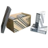 Archiváló konténer karton doboz fedeles 52x35x30cm, külön záródó levehető fedéllel Fornax