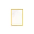 Bemutatótábla panel, A4, 5 db/csomag, Durable Sherpa sárga