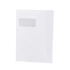 Boríték TC/4 szilikonos bélésnyomott bal ablak 50x100 ablak bal oldalról 20mm felülről 52mm Bluering® fehér